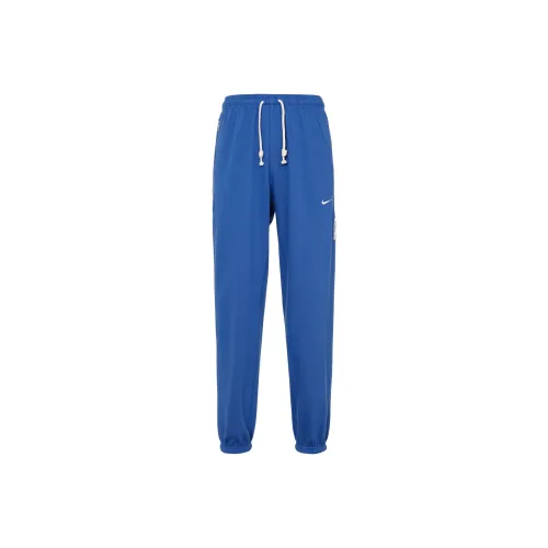 Nike Blue Men's Knitted Training Pants Nike Синий Мужские Вязаные Тренировочные Штаны