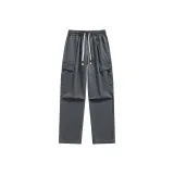 Речной камень серого цвета