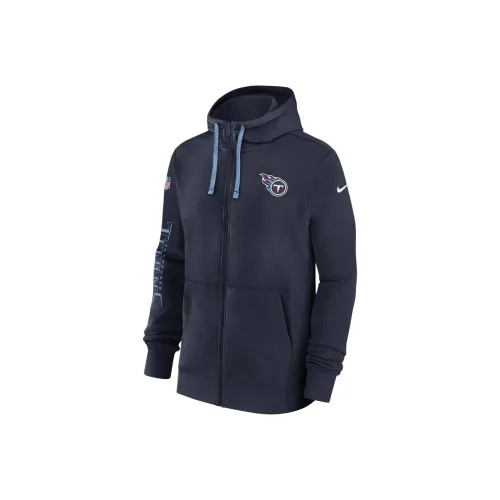 nike FW24 Tennessee Titans Sideline Team Issue Клуб Куртки Пальто Мужской Морской синий