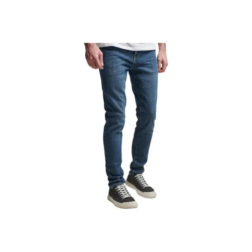 SUPERDRY Blue Men's Jeans SUPERDRY Синий Мужские Джинсы