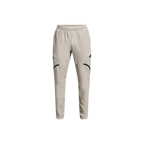 Under Armour Unstoppable Серые Мужские Вязаные Тренировочные Штаны