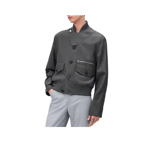 HERMES Куртки и Пальто Мужской Серый