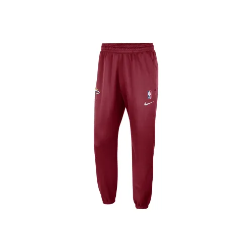 Nike Red Men's Knitted Training Pants Nike Красные Мужские Вязаные Тренировочные Штаны