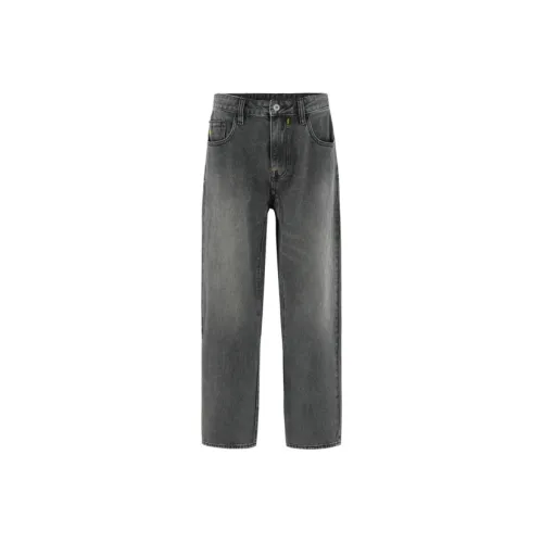 CAT Gray Men's Jeans КАТ Серый Мужские Джинсы