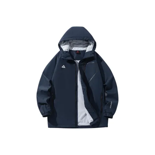 PEAK Kai series Тренчкот Мужской Темно-синий Синий