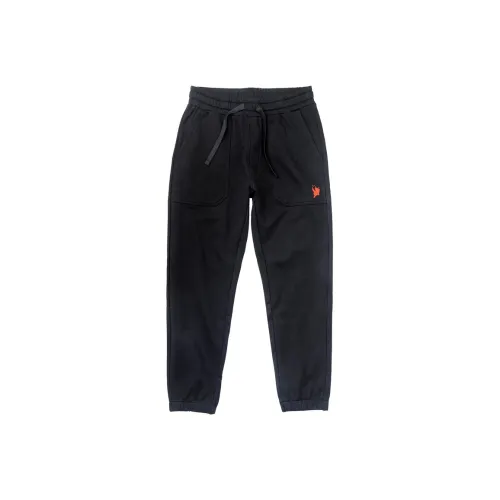 AKCLUB Vintage Collection Вязаные Тренировочные Штаны Мужские Угольный Черный