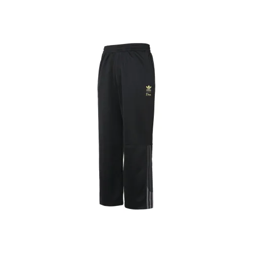 Adidas Originals SS23 Вязаные тренировочные штаны унисекс черные