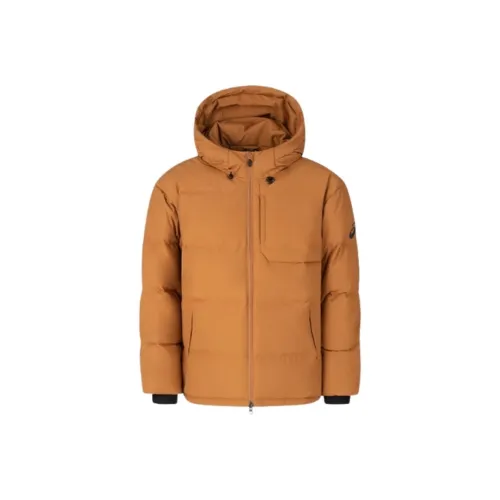 Asics Пуховик Мужской Темно-Коричневый