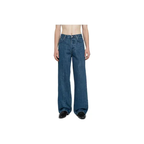 DRIES VAN NOTEN Синий Мужской Джинсы