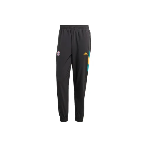 adidas SS23 ICONS Collection Черные Мужские Вязаные Тренировочные Штаны
