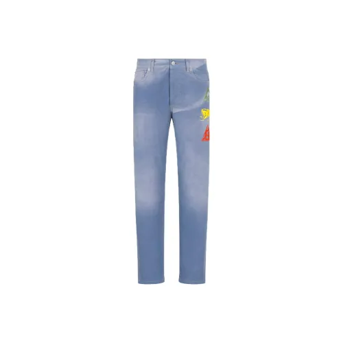 DIOR Blue Men's Jeans DIOR Синий Мужские Джинсы