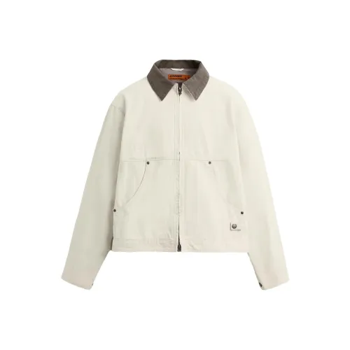 ZARA Морозный Белый Мужские Куртки