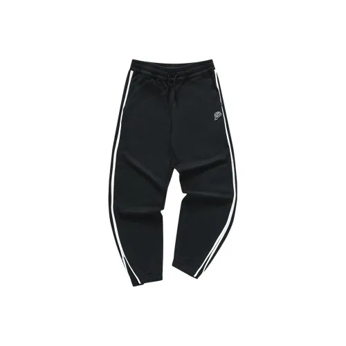 FILA FUSION Вязаные тренировочные брюки мужские глубокий черный