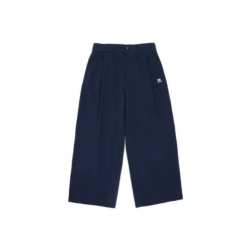 ADER ERROR FW23 Вязаные тренировочные штаны унисекс морская синяя