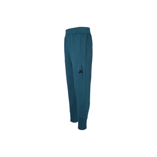 Adidas Blue Men's Knitted Training Pants Adidas Синие Мужские Вязаные Тренировочные Штаны