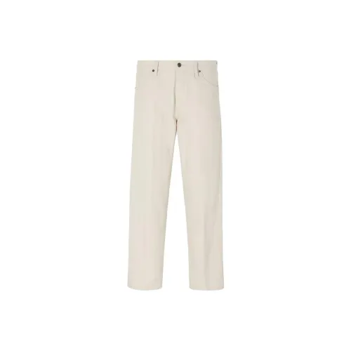 EMPORIO ARMANI Ecru Мужские Джинсы