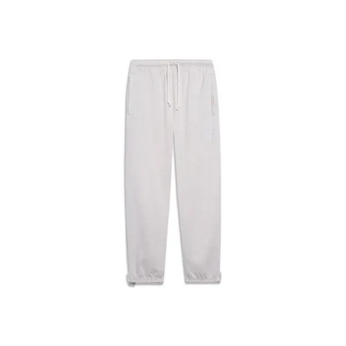 LINING Вязаные тренировочные брюки мужские светло-серые