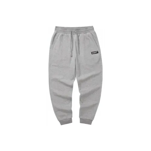 Skechers Colorful Вязаные Тренировочные Штаны Мужские Средний Фотиния Серый