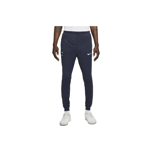 Nike Вязаные тренировочные штаны мужские океан синий