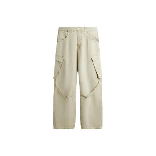 ZARA Light Khaki Мужские Джинсы