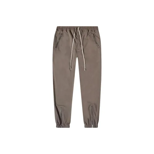 RICK OWENS совместный бренд Коричневые Мужские Вязаные Спортивные Штаны