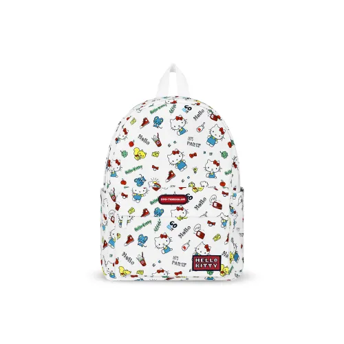 Zgo Hello Kitty Рюкзаки Hello Kitty Экрю Цвет Печать Женские