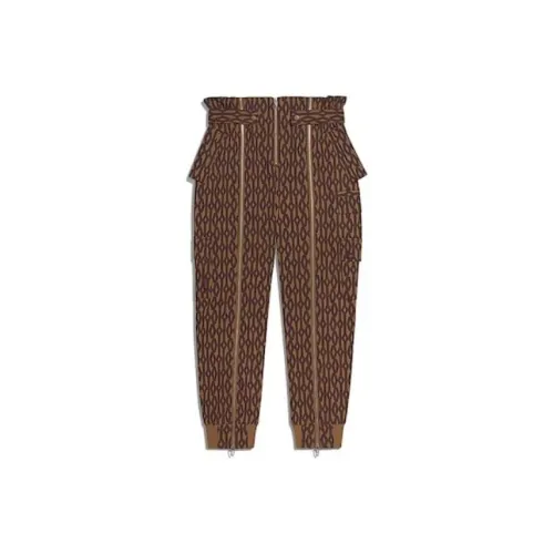 Adidas Коричневые Мужские Вязаные Спортивные Штаны