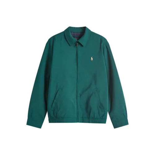Polo Ralph Lauren Куртки и Пальто Мужской Темно-Зеленый