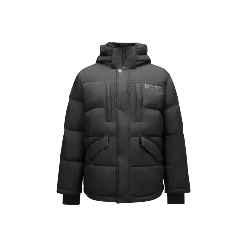 Skechers Wilderness Outdoor Collection Sports Lifestyle Collection Пуховик Мужской Угольный Черный