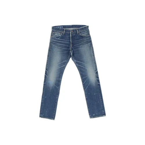 Visvim Men's Blue Jeans Visvim Мужские синие джинсы