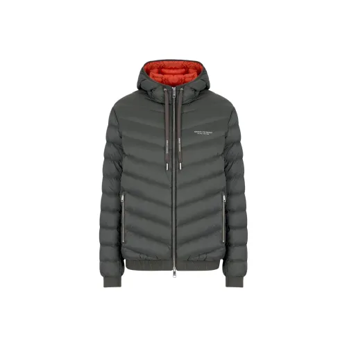 ARMANI EXCHANGEAE Пуховик Мужской Серый Зеленый