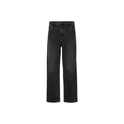 UNIQLO Джинсы Унисекс Asphalt Серый