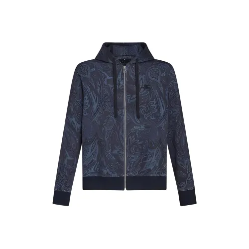 ETRO Мужские Синие Куртки