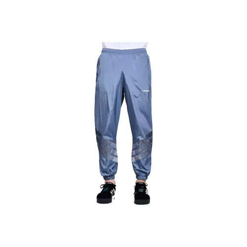 Adidas Blue Men's Knitted Training Pants Adidas Синие Мужские Вязаные Тренировочные Штаны