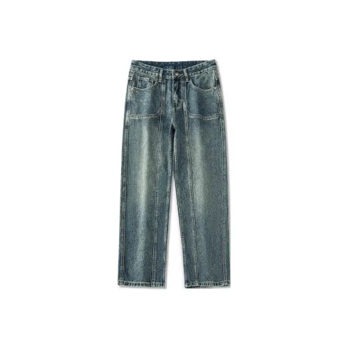 UKTK Синий Мужской Джинсы