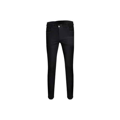 Ermenegildo Zegna Черные Мужские Джинсы