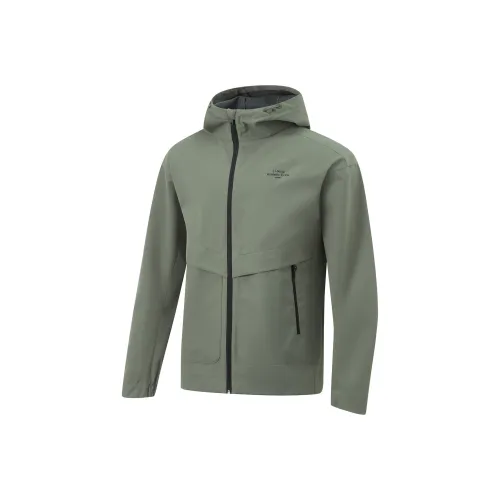 LINING Fitness Series Тренчкот Мужской Дымчатый Зеленый