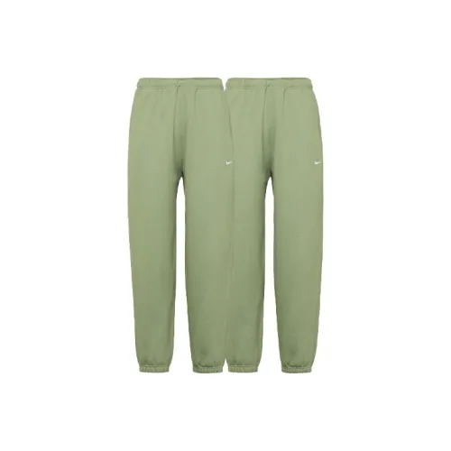 Найк Вязаные Тренировочные Штаны Мужские 2 Пачки Светло-Зеленый