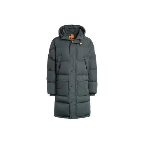 PARAJUMPERS Пуховик Мужской Зеленый Горный Стена