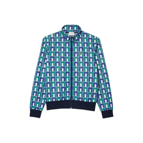 Куртки и пальто унисекс LACOSTE Collaboration синие