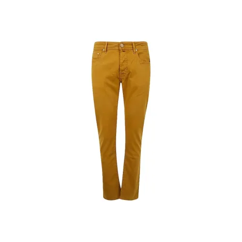 JACOB COHEN Джинсы Мужские Имбирно-Желтые