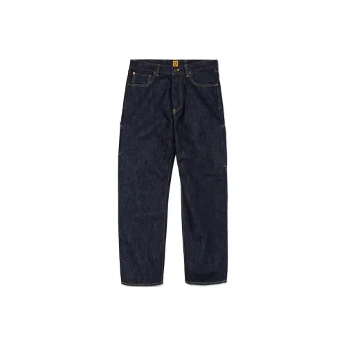 Human Made X Kaws Human Made X Kaws Co Branded Series Джинсы Унисекс Индиго