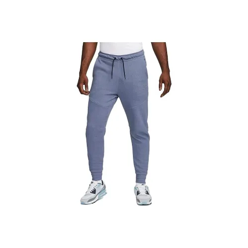 Nike Sportswear Tech Fleece SS22 Вязаные тренировочные штаны Мужские Smoke Blue