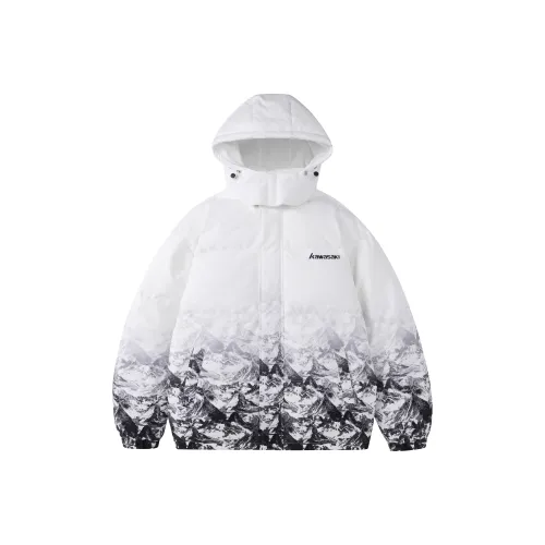 Kawasaki Down Jacket Unisex White