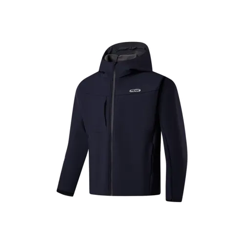 PEAK Тренчкот Мужской Темно-Синий