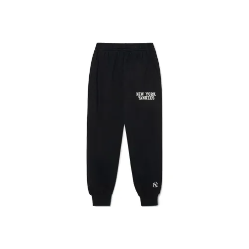 MLB Нью-Йорк Янкис Черные Унисекс Вязаные Тренировочные Брюки