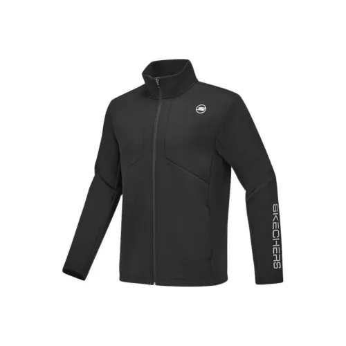 Skechers Basic Sports Series Куртки и пальто Мужской Угольный черный