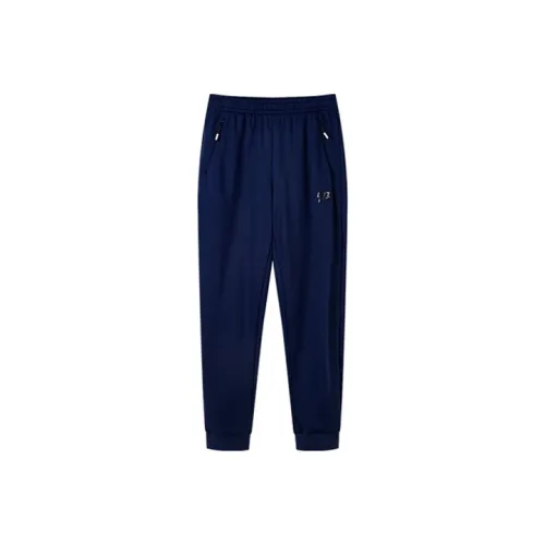 QIAODAN Черный Man Синий Мужские Вязаные Спортивные Штаны