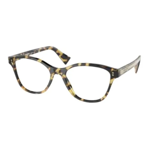 MIU MIU Пластик Кошачий глаз Оправы для очков Женские Черепаховый