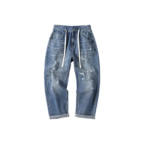 MindBridge Джинсы Унисекс Джинсовый Синий